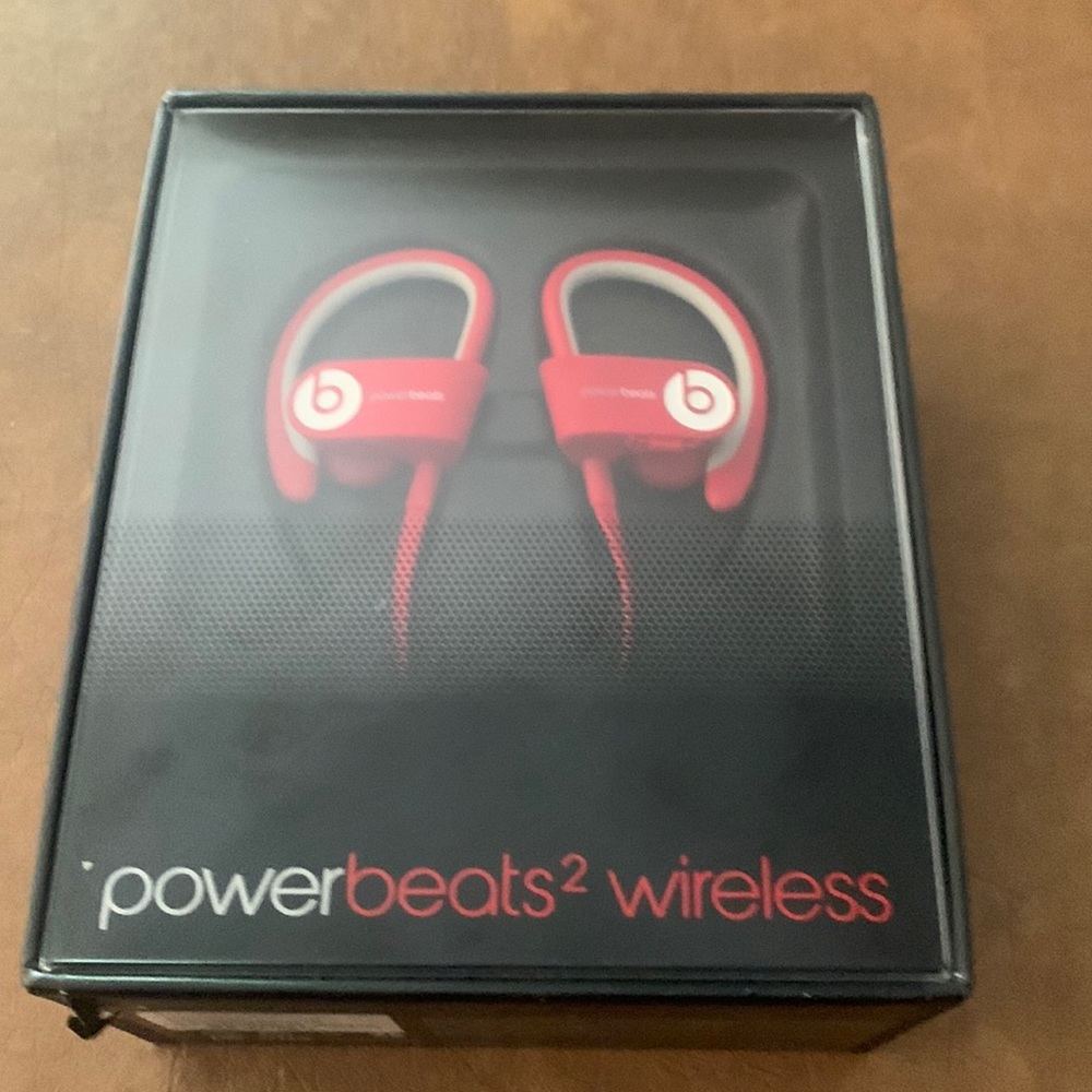 Beats by Dre Power Beats 2 wireless headphones.  New in Box.  Ever been used
